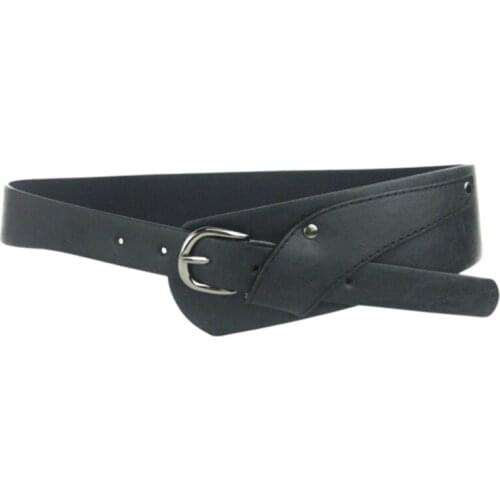 Fashion Wide Slim Body Corset Soft PU Knot Belts Joker Decoration Cummerbund Dress Waistbands For Women Apparel Accessories