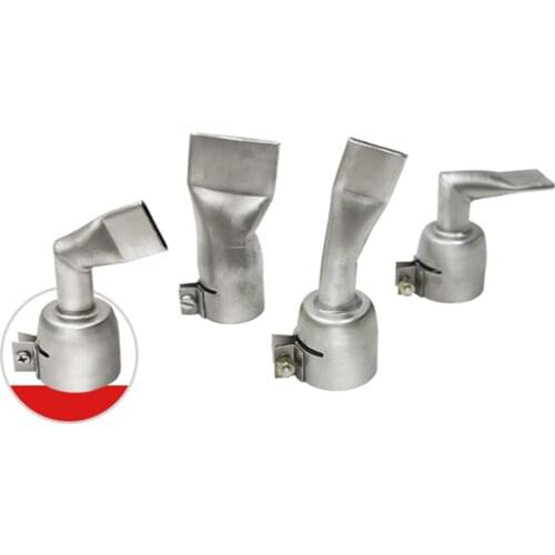 1pc 10*5*5cm Degree Angled Wide Slot Weld Nozzle For Traic S Hot Air Gun Nozzle Air Blower Triangle Welding Accessories