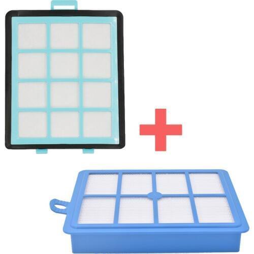 New inlet HEPA*1+ filter*1 for Philips exhaust pipe filter FC8766 FC8767 FC8760 FC8764 vacuum cleaner accessories