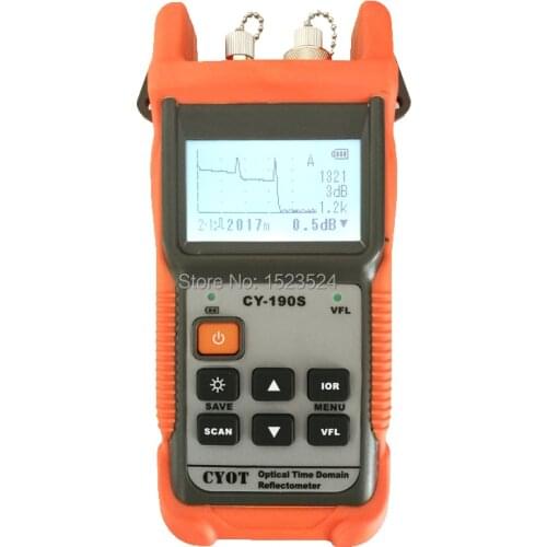 Optical Fiber Ranger MINI OTDR CY-190S CY190S Visual Fault Locator fault detection and positioning instrument