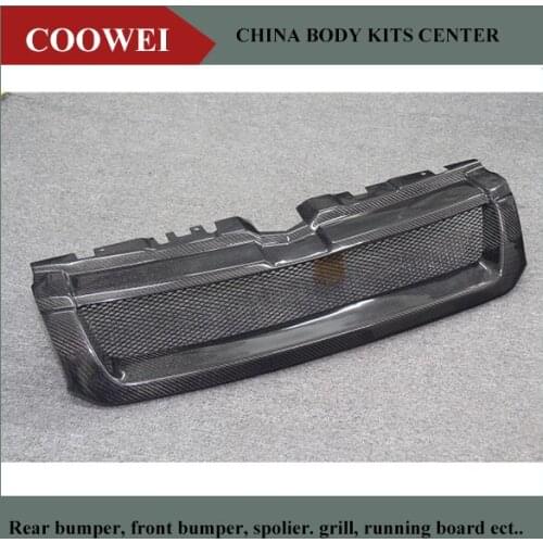 For Land Rover Range Rover Evoque 2012 2013 2014 2015 Carbon Fiber Front Grille