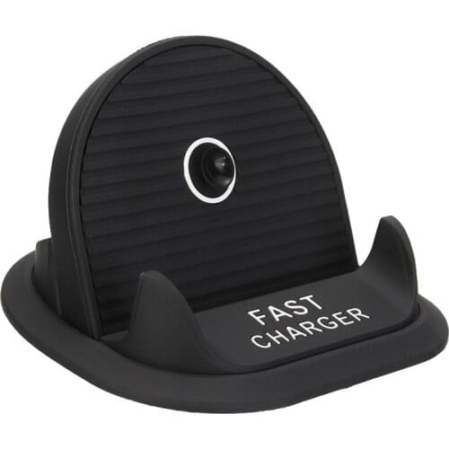 2-in-1 Portable Mobile Phone Wireless Charging Multi-functional Car Dashboard Phones Stand Holder Charger For Office Home