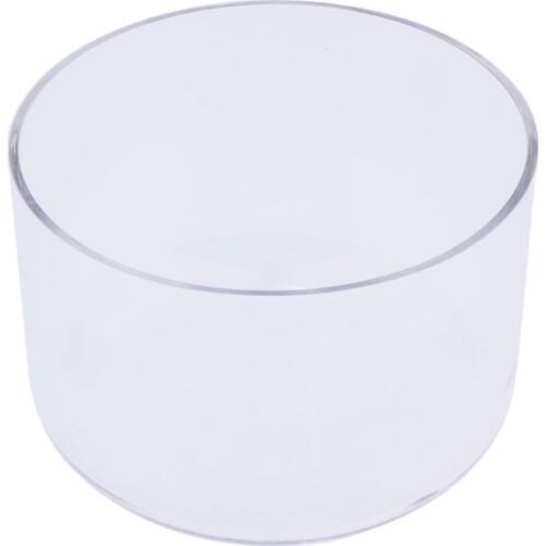 Musical Instruments Clear Crystal Singing Bowl C Note Root Chakra 6 inch