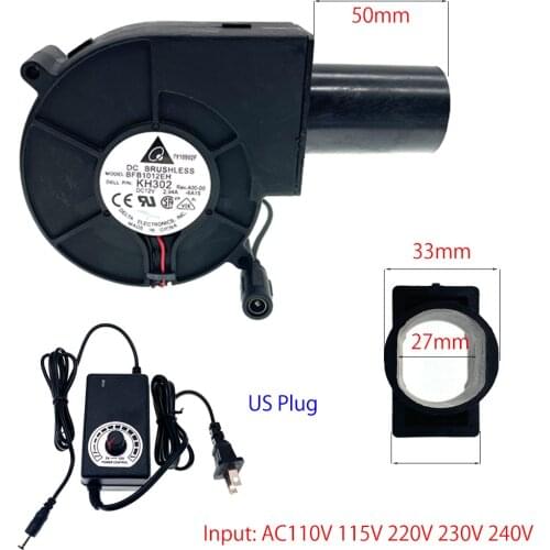 Free Shipping for delta BFB1012EH PWM blower 1U 2U server dedicated turbofan 9733 97x97x33mm 9.7cm 12V 2.94A