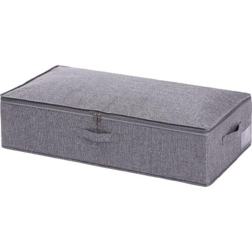Under Bed Storage Bins with Lids, Under Bed Shoe Organizer, Attic Storage Box Underbed Storage Bag L