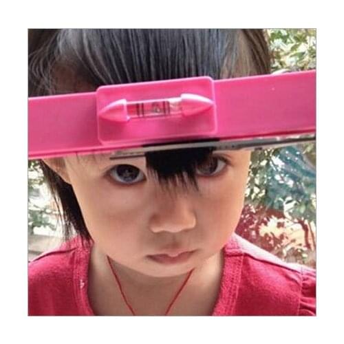 Hair trimming clip Hair Cutting Ruler Hair Trimmer Scissors Bangs Clipper DIY Trim Bangs Hair Pins&Clips for Hair Cutting