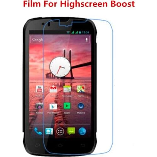 1/2/5/10 Pcs Ultra Thin Clear HD LCD Screen Protector Film With Cleaning Cloth Film For Highscreen Boost
