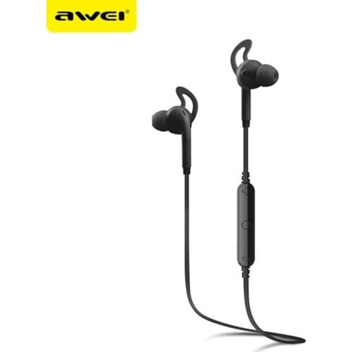 AWEI Wireless Bluetooth Earphone Earbuds With Microphone 3D Stereo Headset In-ear Earphones A610BL For Mobile Phones