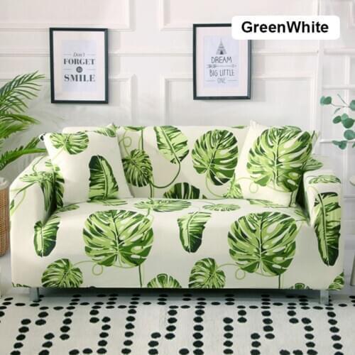 Elastic Stretch Sofa Cover for Living Room Morden Printed Floral Sectional Slipcovers Chair Couch Non-slip Cover 1/2/3/4 Seaters