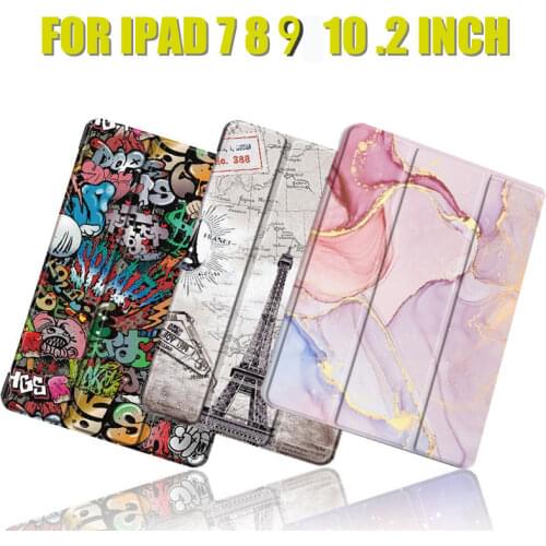 For iPad 10.2'' Flip Case 7th 8th Gen Cover Stand Funda iPad 10.2 2020 2019 For iPad 7 8 Case A2200 A2198 A2232 A2428 A2270 Capa