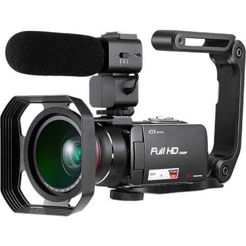 Winait FULL hd1080p digital video camera with 3.0'' touch display and 12x optical zoom