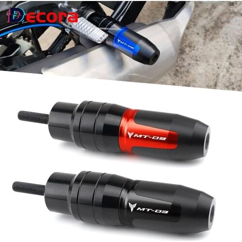 For YAMAHA MT-03 MT03 Mt 03 MT09 MT-09 FZ09 MT 09 2012-2020 Motorcycle Accessories Crash Pad Protection Exhaust Slider Protector
