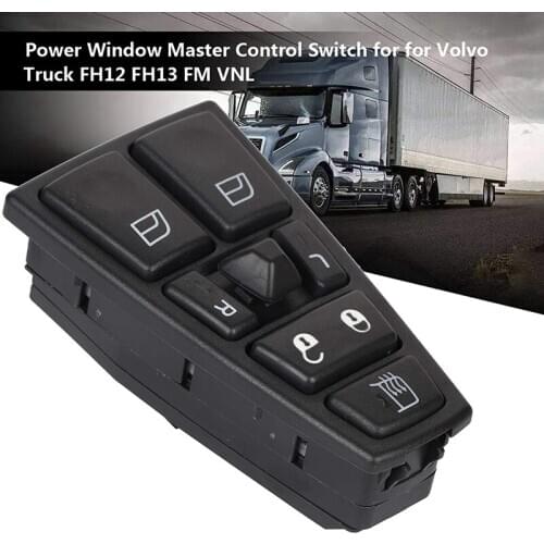 Car Power Window Master Control Switch for Volvo Truck FH12 FH13 FM VNL 20752918 21543897