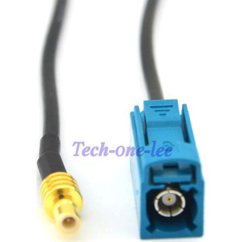 5.9'' Fakra Z female to SMB Cable male Plug GPS Antenna Extension Coax RG174