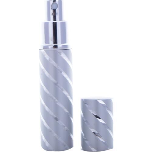 XYZ Hot Selling Fashion 10ml 100 Piece Aluminum Perfume Bottle With Mini Atomizer Spray Bottles Portable Parfum Container