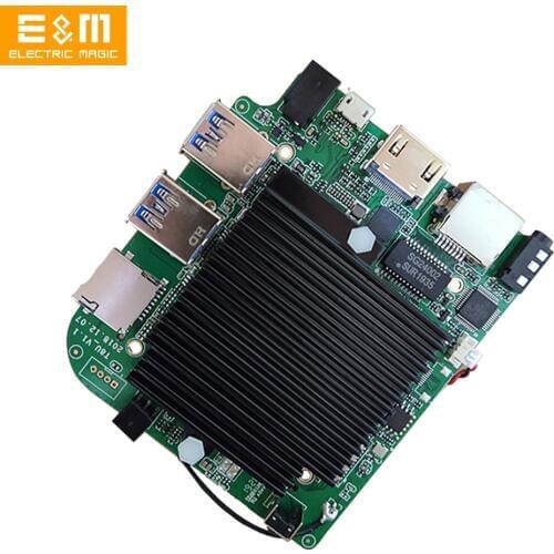 90x80cm 2G Memory 32G SSD Mini Computer Host Z8350 Nano ITX Motherboard Fanless Industrial Control Device With WiFi Bluetooth
