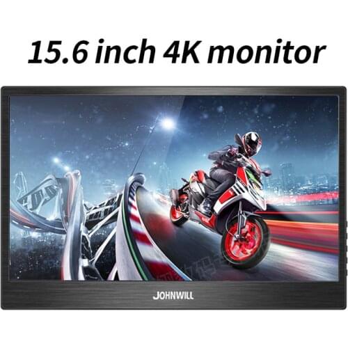 Suitable for PS5 / PS4 / PC/ Raspberry Pi / Switch, compatible with Windows 7 8 10 system Johnwill 15.6-inch HD portable monitor