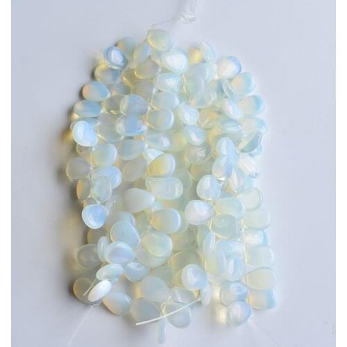 Wholesale 28pcs/lot 13X18mm good quality opal stone drop CAB CABOCHON teardrop beads for jewelry making free shipping