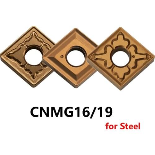 Original CNMG 160608 160612 190608 TM TH 190612 T9125 T9215 Turning Tool Carbide Inserts CNC for Steel CNMG160608 CNMG160612