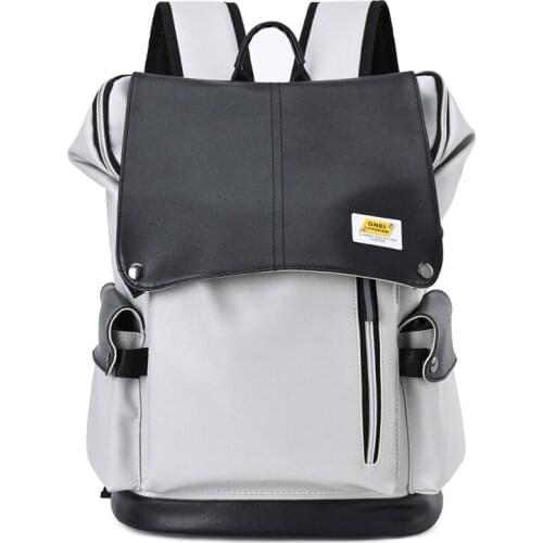 Vintage Men Backpack Fit 14 Inch Laptop USB Recharging Large Space Travel Male Bag Fashion Casual Man Laptop Backpack