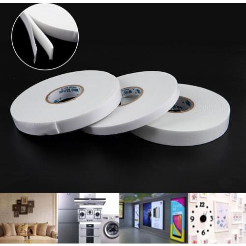 5M 10-18Mm Super Strong Double Faced Adhesive Tape Foam Double Sided Tape Self-Adhesive Pad For Mounting Attachment Pad Sticky