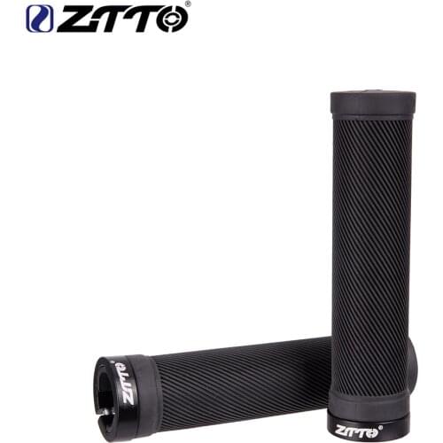 ZTTO 1Pair AG40 MTB Grip for Mountain Bike Fixed Gear Lock-on grip Anti-Slip Handlebar Shock-Proof Rubber Bicycle Grips Parts