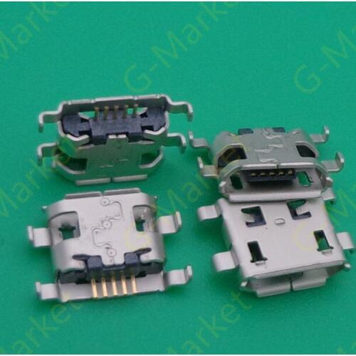 100X Micro USB Connector Charge socket charging port plug 5pin female for Lenovo/Coolpad/OPPO/Huawei/ZTE etc Tablet phone