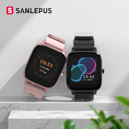 2020 SANLEPUS Smart Watch Sport Heart Rate Monitor Waterproof Fitness Bracelet Men Women Smartwatch For Android Apple Xiaomi GTS