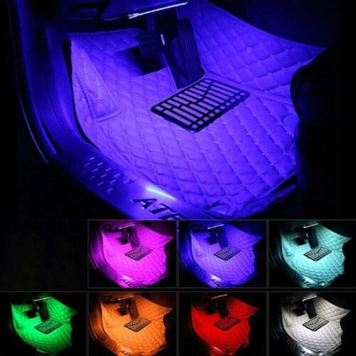 Automotive atmosphere lights colorful LED interior lighting belt