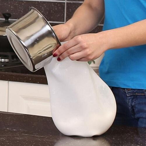 Delidge 1Set Cooking Pastry Tools Soft Silicone Preservation Kneading Dough Flour-mixing Bag Kitchen Gadget Accessories