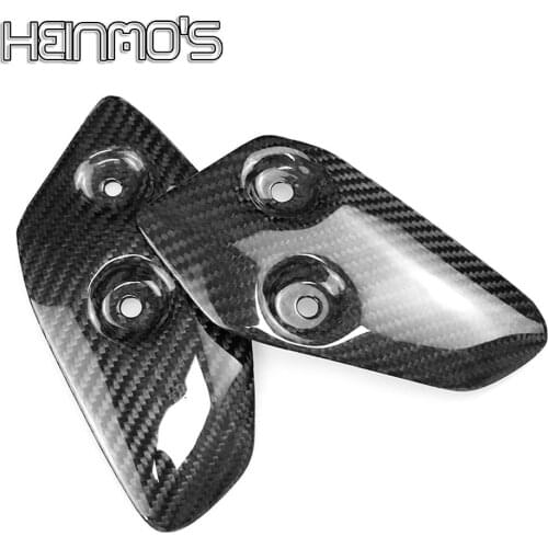 For YAMAHA MT07 FZ07 MT-07 FZ07 MT FZ 07 2013 2014 2015 2016 Motorcycle Carbon Fiber Footrest Protector Foot Pedal Cover Guard