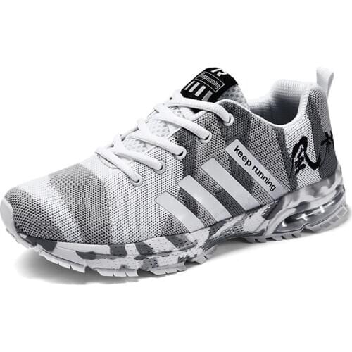 Spring New Men Running Shoes Outdoor Lightweight Breathable Fashion Male Flats Casual Shoes Soft Bottom Large Size 47 Sneakers