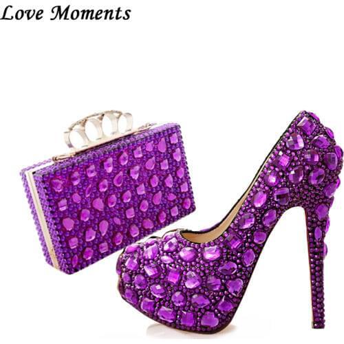 LOVE MOMENTS Women's Purple Bags