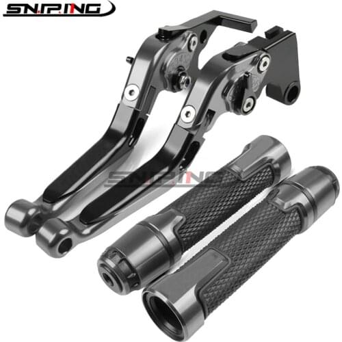 Motorcycle handlebars For Moto Guzzi BREVA 750 2004-2009 V7 Racer 2011-2018 foldable brake clutch lever brake lever