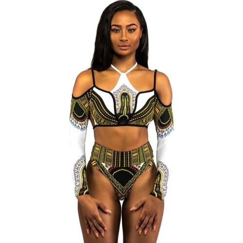 Sexy Beach Print Swimwear Women One Piece Swimsuit Bathing Suit Women Costumi Da Bagno Donna Badpak Maillot De Bain Solid