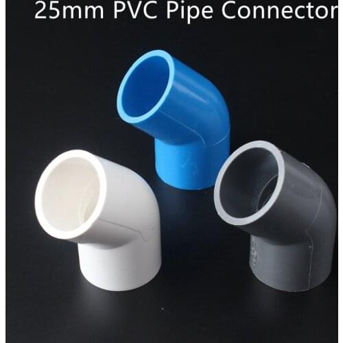 25mm PVC Pipe Connector Quick Couplings Agriculture Garden Aquarium Plastic Water Hose Joint Accessory Plumbing Tube Fittings