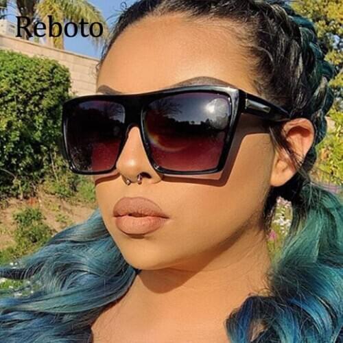 Vintage Square Sunglasses Women 2021 Black Shades Glasses Fashion Luxury Brand Gradient Sun Glasses For Female Oculos UV400