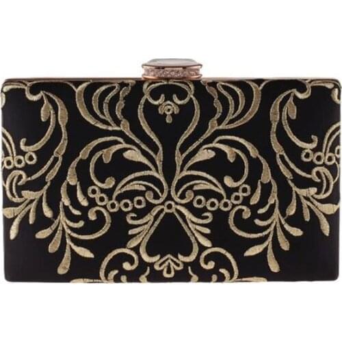 Evening Bag Womens Wallet New Diamond Embroidery Flower Clutch Purse mini Small Hand Bags