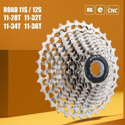2022 Ultralight Road Bike Cassette 11v SLR2 11 Speed 28/32/34/36T Freewheel 11V K7 CNC Flywheel Racing Speed Gravel Bike for HG