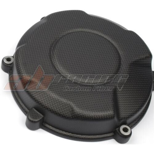 Clutch Engine Guard Protector Cover For Ducati V4 V4S Full Carbon Fiber 100
