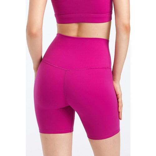 1 Pcs Sports High Waist Leggings TightHip Yoga Women Stretch Running Fitness Biker Shorts