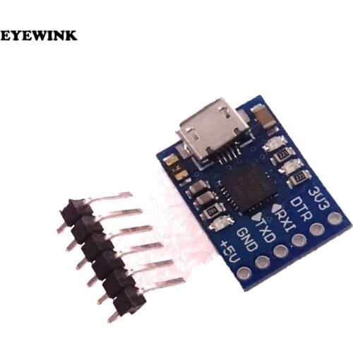 10pcs CP2102 MICRO USB to UART TTL Module 6Pin Serial Converter UART STC Replace FT232