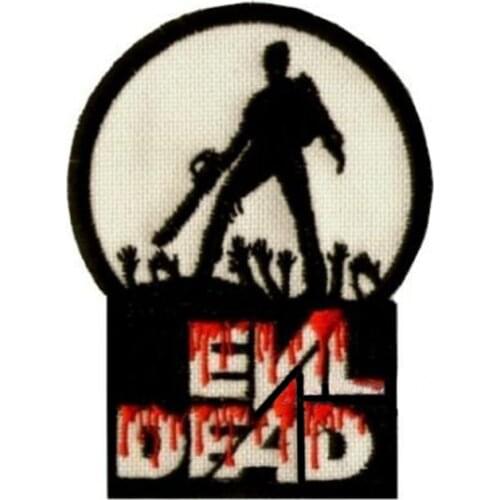 3.75'' The Evil Dead 3 Embroidered iron on and sew on Patch Horror Movie Army of Darkness Ash Williams