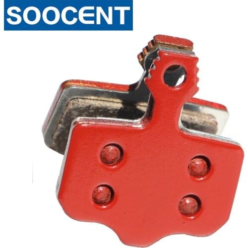 4 Pairs Red Sintered Bicycle Brake Pads for SRAM AVID Elixir 1 3 5 7 9 R CR for SRAM XX X0 Avid DB1 DB3 MTB Mountain Bike Disc