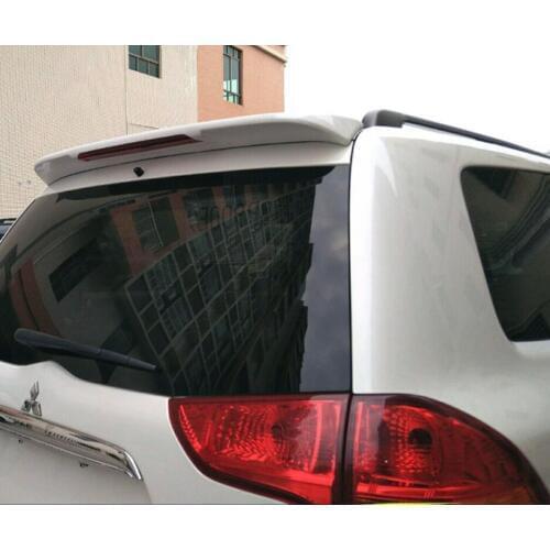 ABS Paint Car Rear Wing Trunk Lip Spoilers Fits For Mitsubishi Pajero Sport 2012 2013 2014 2015 (WITH LED LAMP)