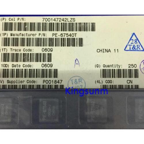 Free shipping 10pcs PE-67540T PULSE SOP-8P original