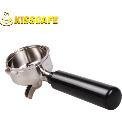 For Welhome KD-135B/KD-21 58MM Stainless Steel Coffee Machine Bottomless Filter Holder Portafilter Handle Professional Accessory