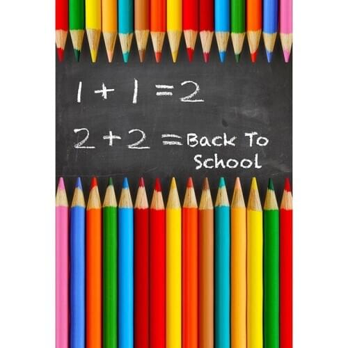 Drawing pencils kids backdrop backgrounds vinyl back to school photography backdrop for photo studio kits fotografia fund S-3125