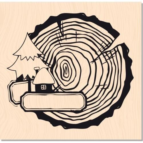 French Transparent Clear Stamp for DIY scrapbooking/Card Making C356