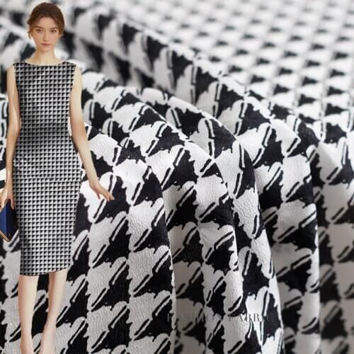 Red Raspberry 12momme Black White Diamond Printed Silk Crepe de chine 100%Silk Women Dress Shirt Cloth Tailor Freeshipping